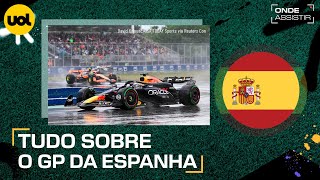 FÓRMULA 1 ONDE ASSISTIR AO GP DA ESPANHA [upl. by Supmart]