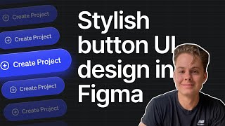 Figma Tutorial Stylish Skeuomorphic Button Design [upl. by Hsenid120]