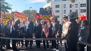 Le centre d’incendie et de secours Nancy Rives de Meurthe inauguré [upl. by Currie]