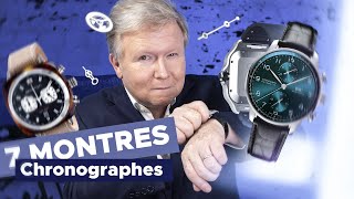 7 montres chronographes à découvrir [upl. by Rexferd949]