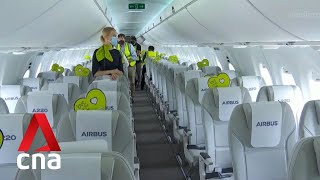 Airbus narrowbody A220 offers greater flexibility resilience in postpandemic era [upl. by Chaddy]