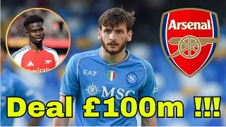 Breaking news Deal £100m Arsenal transfer rumors [upl. by Ransell695]