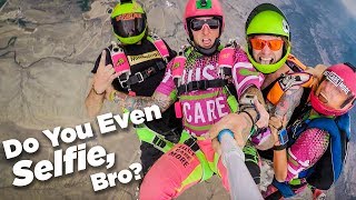 Skydiving Fails  Epic Selfie Gone Wrong [upl. by Sirret]