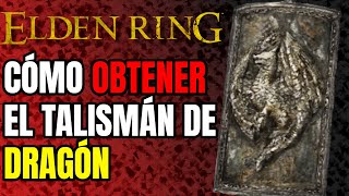 Elden Ring  Guía  Cómo conseguir el talismán de escudo grande con blasón de dragón [upl. by Ennail48]