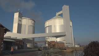 Cukrownia Miejska Górka Nowy silos oddany do użytku [upl. by Dustman]