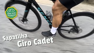 Review sapatilha de ciclismo de estrada Giro Cadet [upl. by Fabiano800]