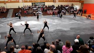 Mainline Winter Guard at Cumberland on January 28 2017 [upl. by Alyk]