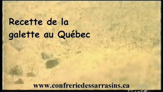 Recette galette de sarrasin au Québec [upl. by Lucchesi556]