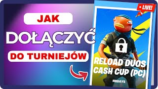 Jak dołączyć do turniejów w Fortnite  Kompletny poradnik [upl. by Riedel]