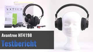 AVANTREE HT4189 im Test  BluetoothKopfhörer mit Transmitter für den Fernseher [upl. by Wyatan]