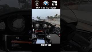 Riding the luxurious 2022 BMW R 18 B Bagger motorcycle touringmotorcycle testride bmwmotorrad [upl. by Meek]