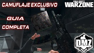 COMO CONSEGUIR quotSERPENTINEquot EL CAMUFLAJE MAS EXCLUSIVO DE COD WARZONE Y DMZ GUIA COMPLETA [upl. by Anis606]