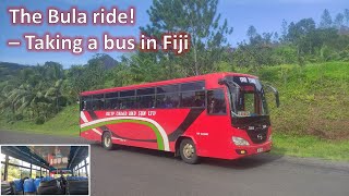 The Bula ride  Taking a bus in Fiji [upl. by Ynneb133]