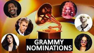 Nominees  Grammy Awards 2022 [upl. by Joell829]