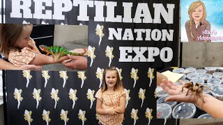 REPTILIAN NATION EXPO WITH ALICE  2023 WALKTHROUGH [upl. by Yle]