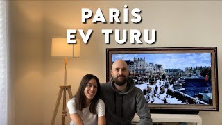 PARİS MERKEZDEKİ EVİMİZ • Fransada ev turu SÜRPRİZLİ [upl. by Tressa]