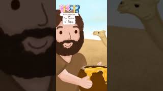 JOHN THE BAPTIST · BIBLE STORIES FOR CHILDREN KIDS · ANIMATED CARTOON BIBLE shorts [upl. by Bonnes704]