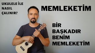 MEMLEKETİM UKULELE İLE NASIL ÇALINIR  UKULELE DERSİ  AYTEN ALPMAN [upl. by Zumwalt]