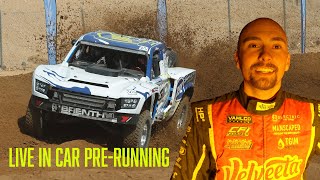 CJ FAISON LIVE California 300 PRERUNNING InCar Live [upl. by Swehttam]