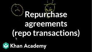 Repurchase Agreements Repo transactions [upl. by Saraiya50]