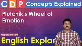 Plutchiks Wheel of Emotion  CDP Concepts  English Explanation [upl. by Soigroeg]