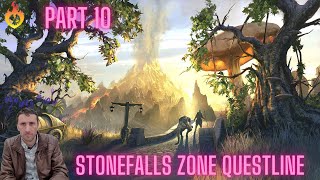 The Elder Scrolls Online playthrough  Stonefalls Zone Story Quest  Episode 10 [upl. by Kimberlyn719]