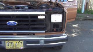 Ford F150 Headlight Upgrade Part 1 of 2 [upl. by Ringsmuth]