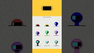 Which is your favourite Incredibox Sprunki Fun Botfunbot incrediboxsprunki viralvideo shorts [upl. by Woodson]