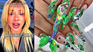 👋 NAIL ART STORYTIME TIKTOK 2024 😍 Regal Nails Bailey Spinn  POVs Tiktok Compilations 63 [upl. by Aikimat]