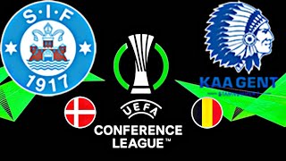 Silkeborg 22 Gent  CONFERENCE LEAGUE 202425 [upl. by Nolrah]