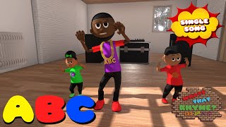 ABC Song Hip Hop Remix  ABC Slide Dance  Rap Nursery Rhymes [upl. by Hgielrak]