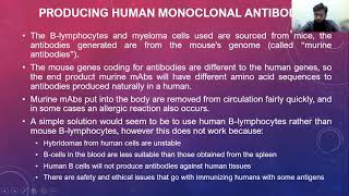 Monoclonal Antibodies IV [upl. by Adaner725]