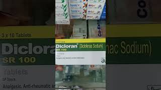 Dicloran SR 100mg Tablet Uses in Urdu Dicloran Tablet 100mg Diclofenac Sodium 100mg [upl. by Engen724]