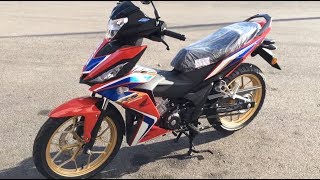 Honda RS150R V2 Trico Red  Malaysia 2020 [upl. by Elleiand616]