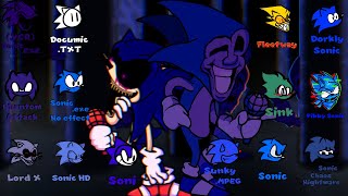 FNF  Chaotic Endless  30 Sonics ChaoticEndeavors [upl. by Irrac]