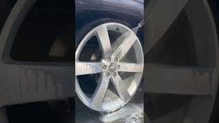 Deep Clean Wheels with Incite Foaming Color Changing Wheel Cleaner [upl. by Ahseat44]