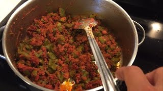 Receta de longaniza con nopales [upl. by Ilat177]