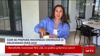 Beneficiile maionezei fără ulei cu puţine grăsimi şi calorii [upl. by Kallista]