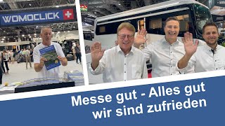 WOMOCLICK amp MORELO bestreiten den Caravan Salon Düsseldorf mit Erfolg und Zufriedenheit [upl. by Fredrick651]