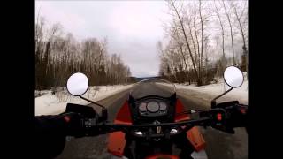 2012 Kawasaki KLR 650 Ride  AdvKLR [upl. by Noterb306]