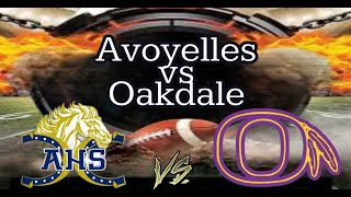 High School Football Avoyelles Mustangs vs Oakdale Warriors [upl. by Safir]