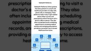 Telehealth Platforms [upl. by Ahsino314]