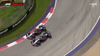 Pierre Gasly overtake on Esteban Ocon Austrian GP 2024 [upl. by Nerra337]