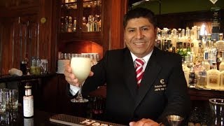 Aprenda a preparar un delicioso pisco sour al estilo del Bar Inglés del Country Club Lima Hotel [upl. by Eellek]