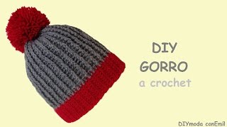 Cómo tejer gorro en crochet [upl. by Hobbie132]