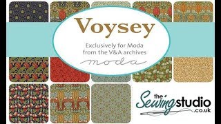 Moda VampA Voysey Quilting Fabric Range [upl. by Cowan]