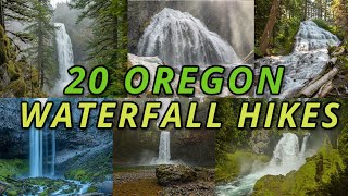 20 Incredible Oregon Waterfall Hikes [upl. by Medea656]