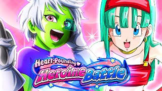 I LOVE THIS GAME Heart Pounding Heroine Battle Stage 5 Bulla 4 Peppy Gals  DBZ Dokkan Battle [upl. by Nemad]