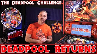 The Deadpool Challenge pinball competition returns  The ultimate 1 ball pinball test [upl. by Yraunaj]