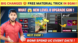 BIG NEWS 🔴 Free Material Trick  Bgmi Spending Event  Free Material in Bgmi  Bgmi New Event [upl. by Aillicirp]